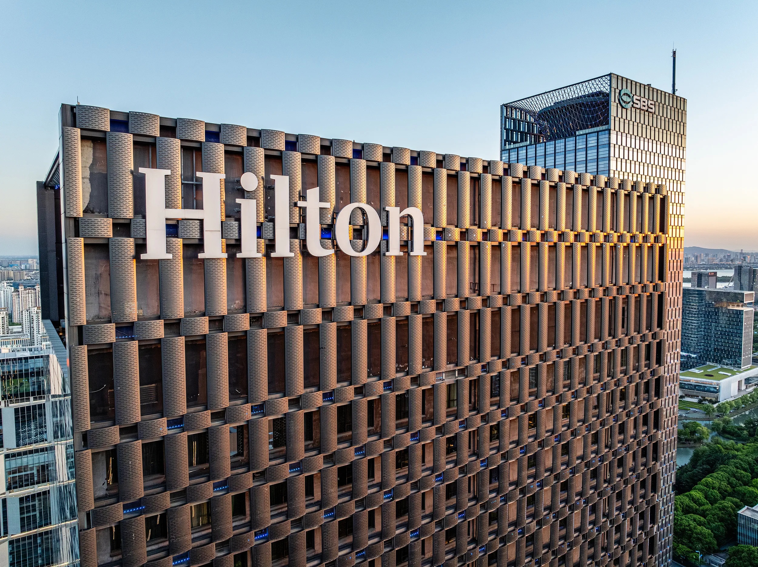 Hilton Hefei hotel exterior
